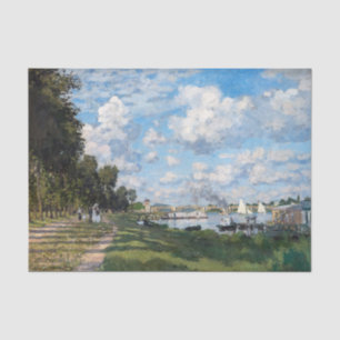 Papier Mousseline Claude Monet - Le Bassin d'Argenteuil