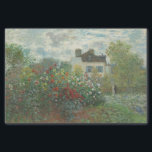 Papier Mousseline Claude Monet Le jardin de l'artiste à Argenteuil<br><div class="desc">Claude Monet Le jardin de l'artiste à Argenteuil</div>
