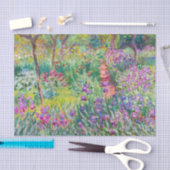 Papier Mousseline Claude Monet - Le jardin d'Iris à Giverny (Artisanat)