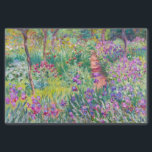 Papier Mousseline Claude Monet - Le jardin d'Iris à Giverny<br><div class="desc">Jardin d'Iris à Giverny / Jardin d'Artiste à Giverny - Claude Monet,  1899-1900</div>
