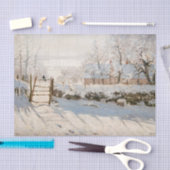 Papier Mousseline Claude Monet - Le Magpie (Artisanat)