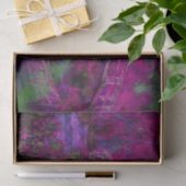 Papier Mousseline Claude Monet Le Pont Japonais violet (Cadeau)