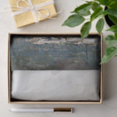 Papier Mousseline Claude Monet - L'église de Vetheuil (Cadeau)