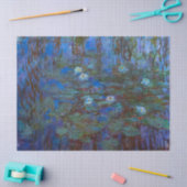 Papier Mousseline Claude Monet - Lys d'Eau Bleue (Artisanat)