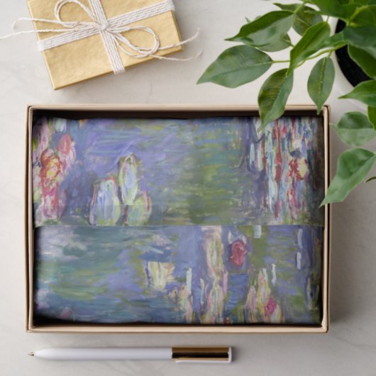 Papier Mousseline Claude Monet - Nymphéas / Nymphéas (Cadeau)