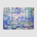Papier Mousseline Claude Monet - Nymphéas / Nymphéas 1919<br><div class="desc">Nymphéas (W.1852) - Claude Monet,  Huile sur toile,  1916-1919</div>