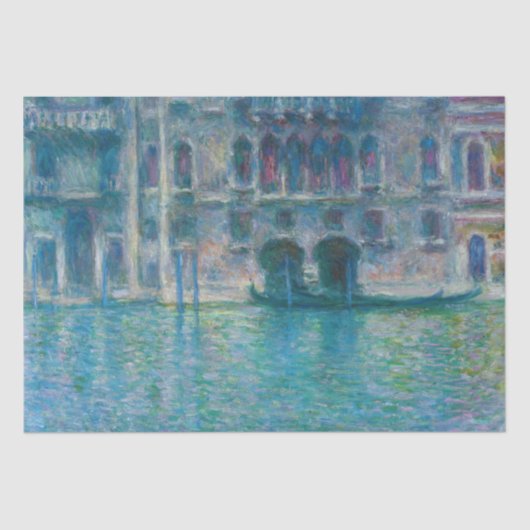 Papier Mousseline Claude Monet - Palazzo da Mula (Recto)