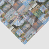 Papier Mousseline Claude Monet - Patchwork de chefs-d'oeuvre (Détail)