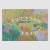 Papier Mousseline Claude Monet - Pont Japonais, Giverny (Recto)