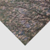 Papier Mousseline Claude Monet - Printemps à travers les branches (Détail)