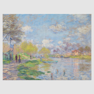 Papier Mousseline Claude Monet - Printemps de la Seine