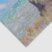 Papier Mousseline Claude Monet - Promenade Cliff à Pourville (Détail)