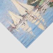 Papier Mousseline Claude Monet - Regattas à Argenteuil (Détail)