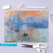 Papier Mousseline Claude Monet Sunrise (Artisanat)