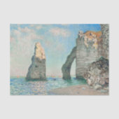 Papier Mousseline Claude Monet Turquoise Decoupage (Recto)