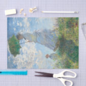 Papier Mousseline Claude Monet Une Femme Avec Un Parasol (Artisanat)