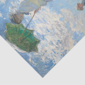 Papier Mousseline Claude Monet Une Femme Avec Un Parasol (Détail)