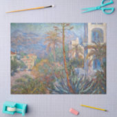 Papier Mousseline Claude Monet - Villas à Bordighera (Artisanat)