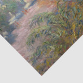 Papier Mousseline Claude Monet - Villas à Bordighera (Détail)