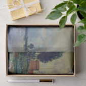 Papier Mousseline Claude Monet - Voilier au Petit-Gennevilliers (Cadeau)