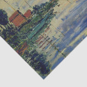 Papier Mousseline Claude Monet - Voilier au Petit-Gennevilliers (Détail)