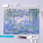 Papier Mousseline Claude Monet Water Lilie L'Art Impressionniste Fra (Artisanat)