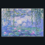 Papier Mousseline Claude Monet Water Lilie L'Art Impressionniste Fra<br><div class="desc">Claude Monet Water Lilies Art French Impressionist Water Lilies (ou Nympheas) est une série d'environ 250 peintures à l'huile de l'impressionniste français Claude Monet. Les peintures représentent le jardin fleuri de Monet à Giverny.</div>