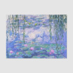 Papier Mousseline Claude Monet Water Lilie L'Art Impressionniste Fra<br><div class="desc">Claude Monet Water Lilies Art French Impressionist Water Lilies (ou Nympheas) est une série d'environ 250 peintures à l'huile de l'impressionniste français Claude Monet. Les peintures représentent le jardin fleuri de Monet à Giverny.</div>