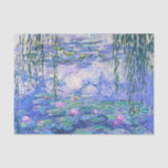 Papier Mousseline Claude Monet Water Lilie L'Art Impressionniste Fra<br><div class="desc">Claude Monet Water Lilies Art French Impressionist Water Lilies (ou Nympheas) est une série d'environ 250 peintures à l'huile de l'impressionniste français Claude Monet. Les peintures représentent le jardin fleuri de Monet à Giverny.</div>