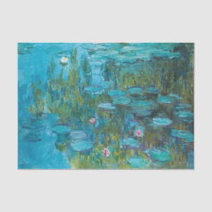 Papier Mousseline Claude Monet Water Lilies Nymphéas GalleryHD Art