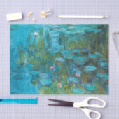 Papier Mousseline Claude Monet Water Lilies Nymphéas GalleryHD Art (Artisanat)