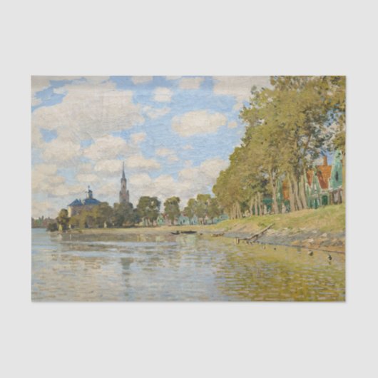 Papier Mousseline Claude Monet - Zaandam (Recto)