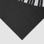 Papier Mousseline Clavier de piano (Détail)