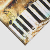 Papier Mousseline Clavier d'or (Détail)