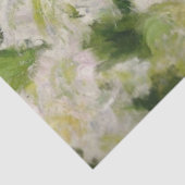 Papier Mousseline Clematis blanc par Claude Monet Tissue Paper (Détail)