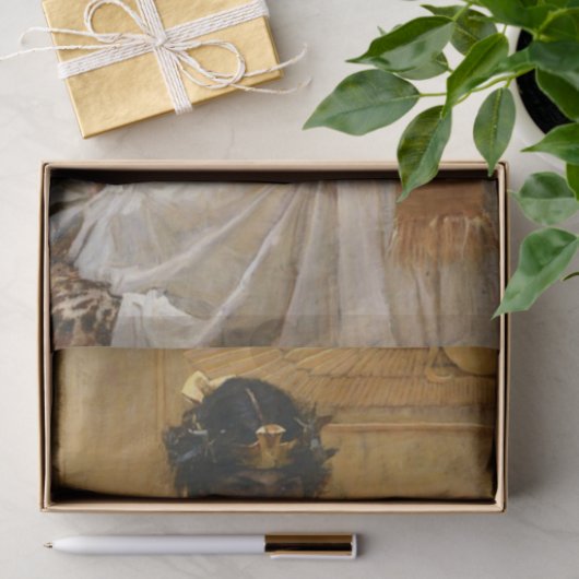 Papier Mousseline Cléopâtre (Ancienne Reine Égyptienne) (Cadeau)