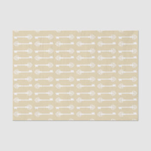 Papier Mousseline Clés victoriennes de cire d'abeille