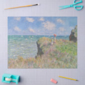Papier Mousseline Cliff Walk à Pourville par Claude Monet (Artisanat)
