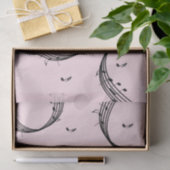 Papier Mousseline Climacic G Clef Music Rose (Cadeau)