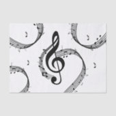 Papier Mousseline Climactic G Clef (Recto)