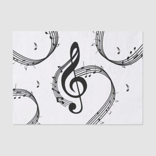 Papier Mousseline Climactic G Clef (Recto)