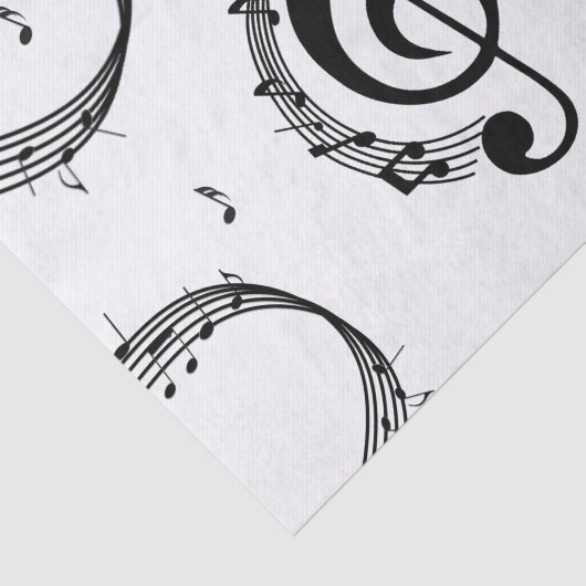 Papier Mousseline Climactic G Clef (Détail)