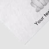 Papier Mousseline Clipart blanc de lapin (Détail)