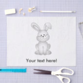 Papier Mousseline Clipart blanc de lapin (Artisanat)