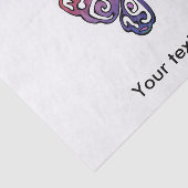 Papier Mousseline Clipart de papillon de gradient (Détail)