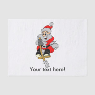 Papier Mousseline Clipart du père noël