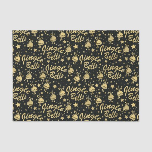 Papier Mousseline Cloches de jingle (Recto)