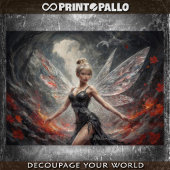 Papier Mousseline Clochette de Peter Pan Tale