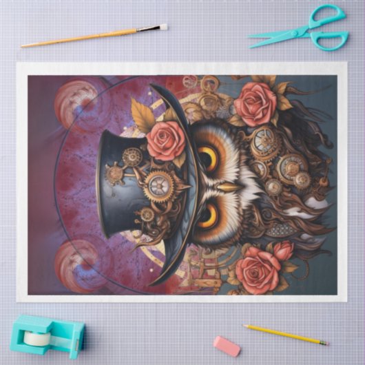 Papier Mousseline Clockworka (Artisanat)