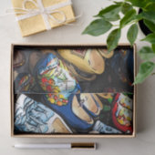 Papier Mousseline Clogs, Amsterdam, Pays-Bas - Papier Tissus (Cadeau)